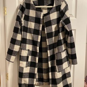 Black & White Women’s Coat